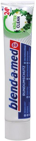 Blend-a-med Zahncreme Kräuter Clean 75ml Tube für Karies- und Zahnfleischschutz